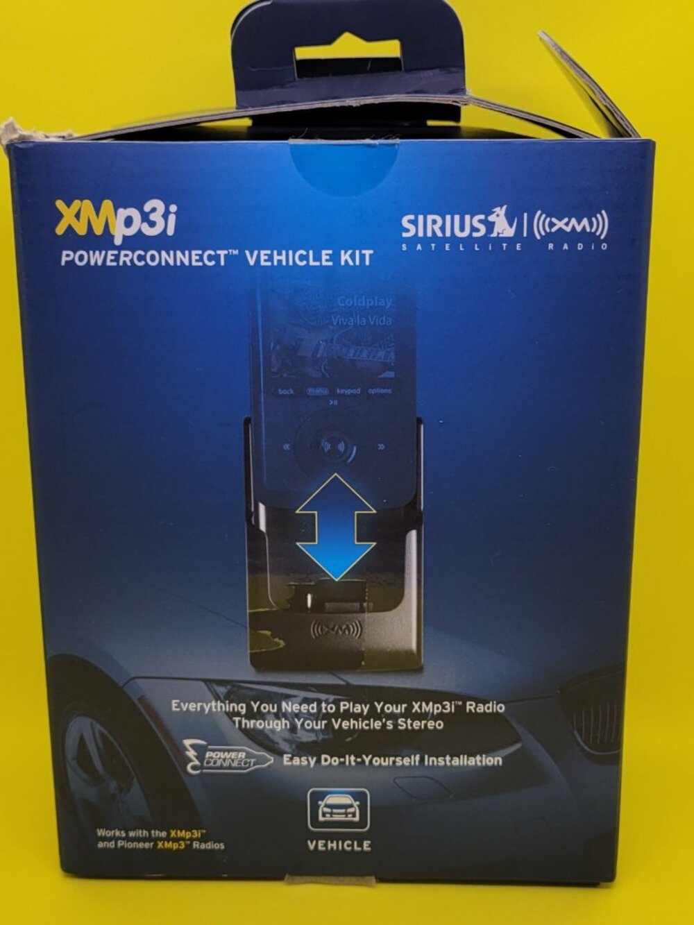 Sirius XMp3i Model XAPV2 Satellite XM Power Connect Radio Vehicle Kit